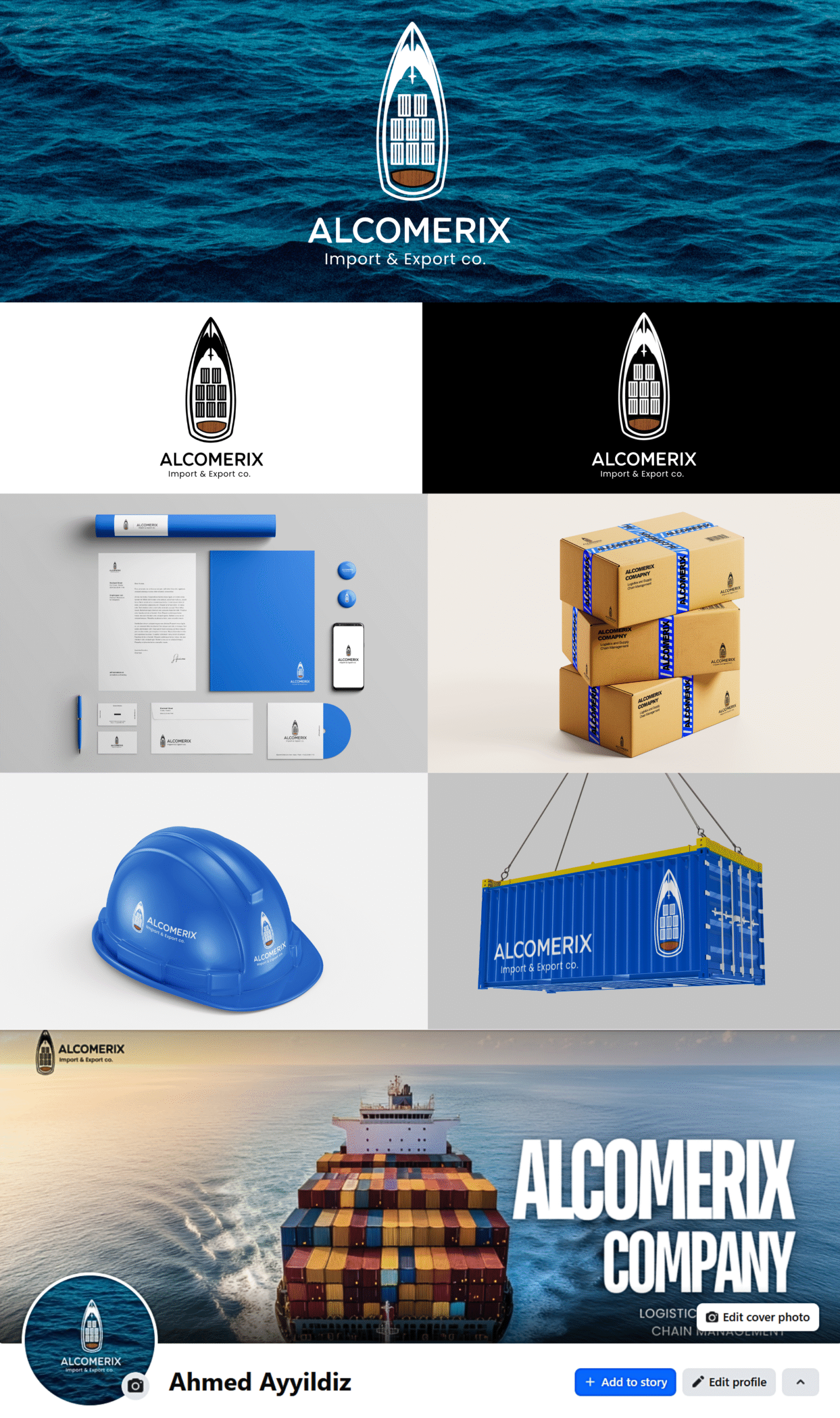 ALCOMERIX BRAND IDENITY